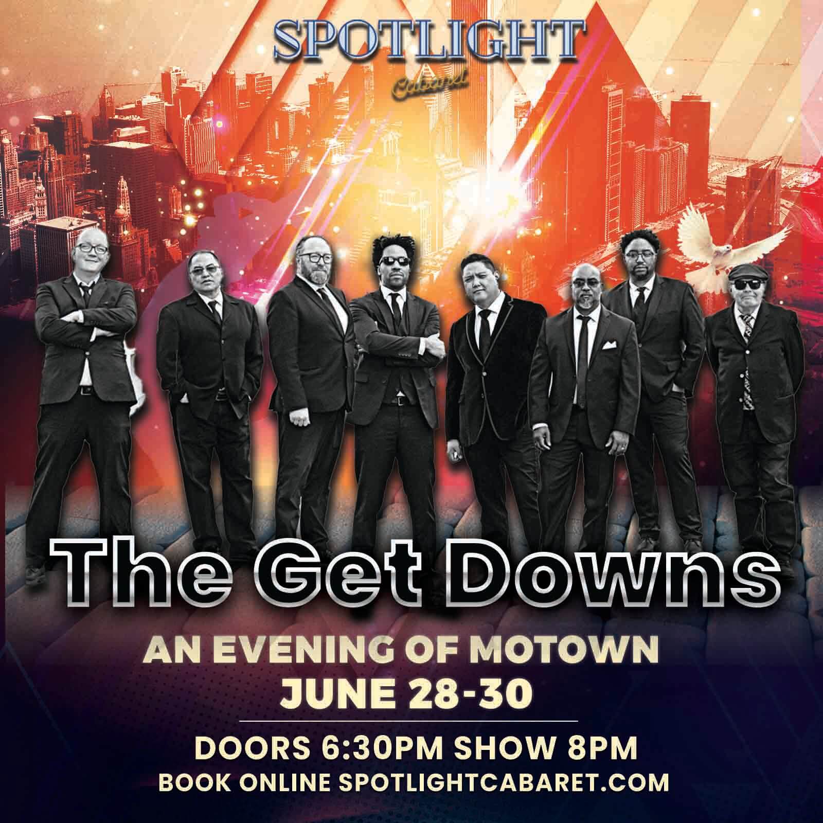 *SOLD OUT* The Get Downs (The Men of Motown) • Spotlight Cabaret